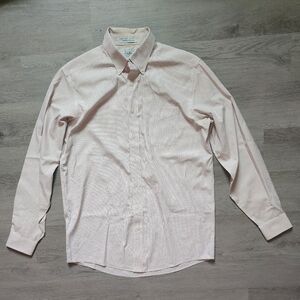 L.L. Bean Men's Plaid Long Sleeve Casual Button Down Shirt 15 1/2 - 36